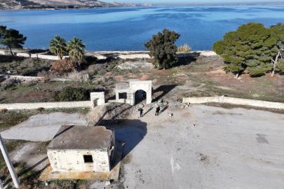 Suriye'deki Süleyman Şah Türbesi'nin son hali görüntülendi
