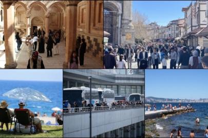 Yerli turistler, geçen yılın üçüncü çeyreğinde 276,1 milyar lira harcadı