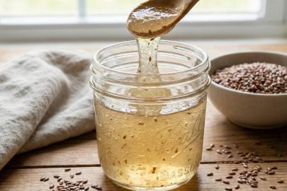 Cildi cam gibi yapan doğal jel! 15 dakika suda bekletin...