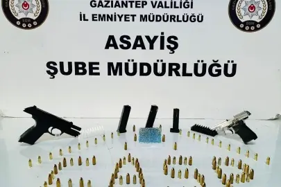 Gaziantep'te silah kaçakçılığı operasyonunda 1 şüpheli yakalandı