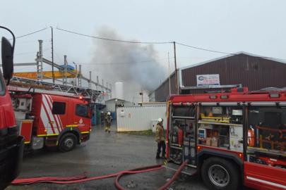 İstanbul'da 3 ayrı iş yerinde yangın