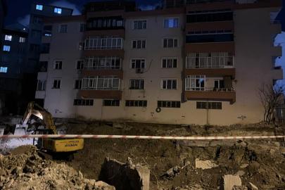 Bahçelievler'de 5 katlı bina tahliye edildi