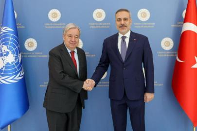 Bakan Fidan, BM Genel Sekreteri Guterres ile görüştü