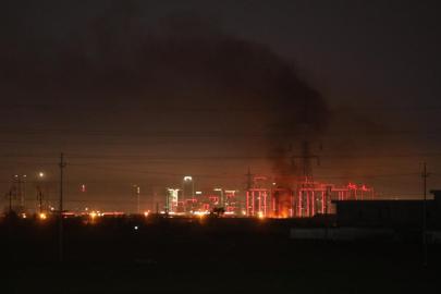 Erbil Havalimanı'nda şiddetli patlama sesleri duyuldu