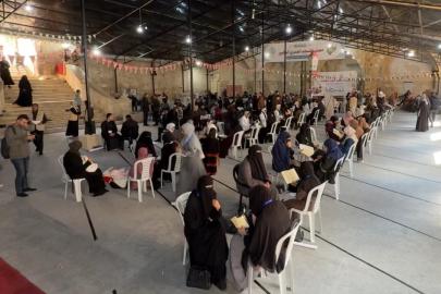 Gazze'deki Büyük Ömeri Camii'nde 120 Filistinli Kuranı tek oturumda hatmetti