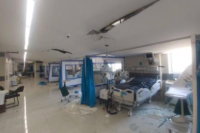 İran basınına göre Buşehr eyaletinde bir hastane ABDİsrail saldırılarında ağır zarar gördü