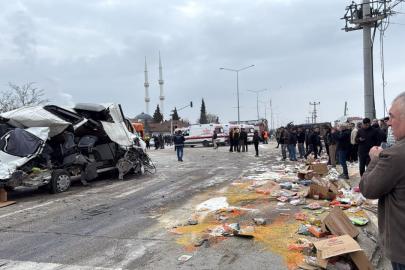 Samsun'da 6 araçlık kaza: 19 yaralı