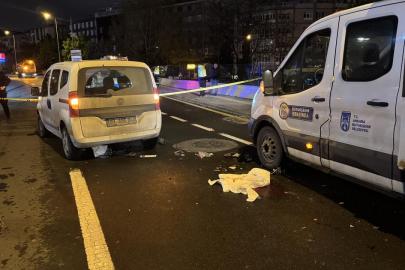 Ankara'da hafif ticari araç motosiklete çarptı: 1 yaralı