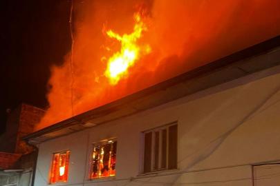 Bursa'da evde çıkan yangında 1 kişi öldü