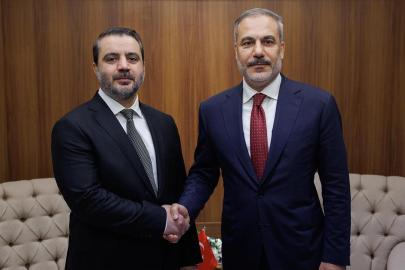 Dışişleri Bakanı Fidan, Şeybani ile görüştü