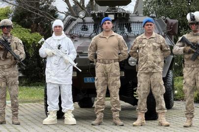 DOKKAF 2026'da jandarmanın birimleri tanıtıldı