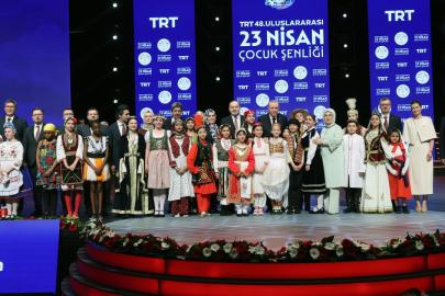 Emine Erdoğan'dan TRT 48. Uluslararası 23 Nisan Çocuk Şenliği Gala Programı'na ilişkin paylaşım