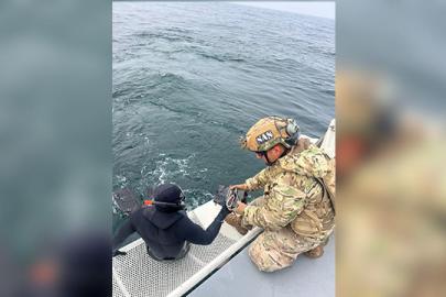 İğneada açıklarında tespit edilen mayın imha edildi