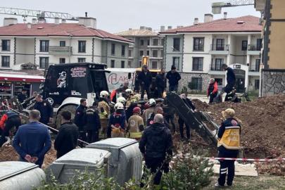 Manisa'da göçük altında kalan işçi öldü