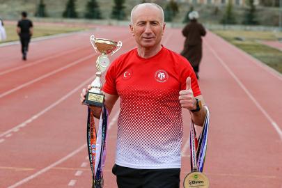 Sigarayı bıraktı, madalyalara koştu