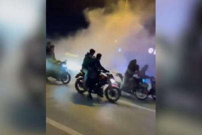 Trafiği tehlikeye düşüren motosikletlilere 870 bin lira ceza