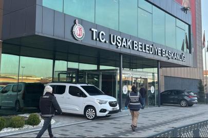 Uşak Belediyesi'ne 2. dalga operasyon: 25 gözaltı