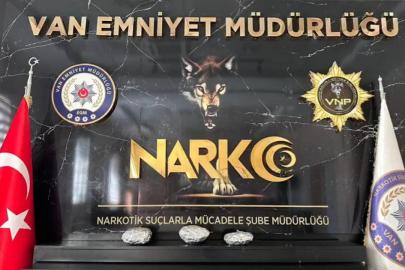 Van'da 4,7 kilogram sentetik uyuşturucu ele geçirildi