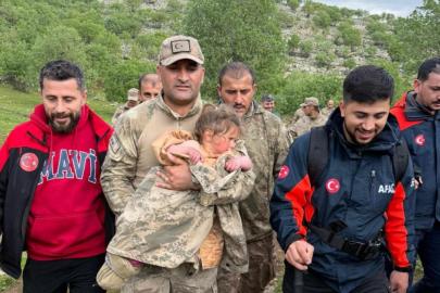 Batman'da kaybolan 2,5 yaşındaki kız çocuğu bulundu