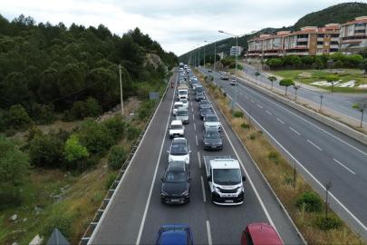 Bayram tatilinde Muğla'ya araç akını