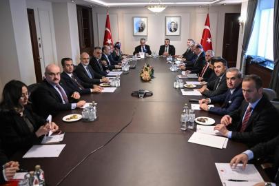 Cumhurbaşkanlığı Hukuk Politikaları Kurulu Çankaya Köşkü'nde toplandı