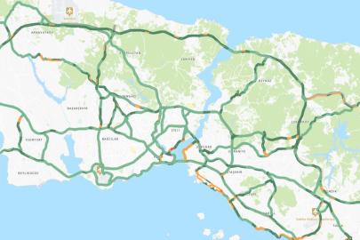İstanbul trafiğinde 'bayram': Anadolu'da trafik yüzde 2'ye kadar düştü