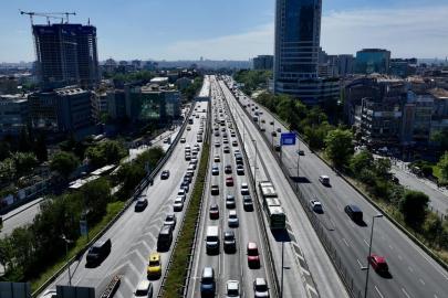 İstanbul trafiğinde 'bayram tatili' sakinliği