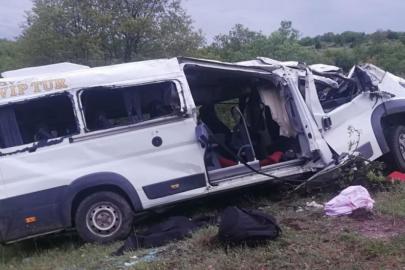 Yozgat'ta öğrenci servisi devrildi, 2 öğrenci ve sürücü öldü