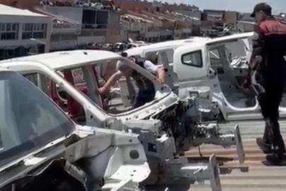 Ankara'da change otomobil operasyonu: 4 gözaltı