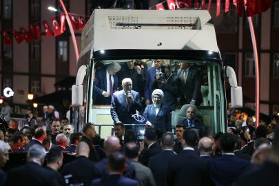 Cumhurbaşkanı Erdoğan, memleketi Rize'de