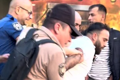 Tekmeli yumruklu kavga karakol önüne taşındı