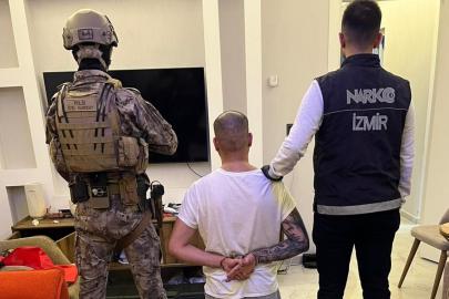Almanya'nın aradığı suç makinesi İzmir'de yakalandı
