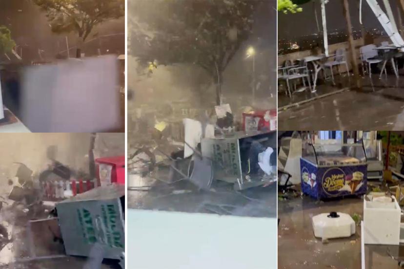 Antalya'da hortum faciası: 4 kişinin öldüğü hortum böyle gelmiş